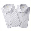 B.R.Practical Style / ストライプセミワイドカラーシャツ B.R.Practical Style / ストライプセミワイドカラーシャツ