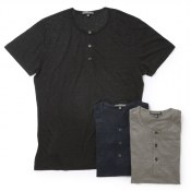 SCAGLIONE / スカリオーネ ヘンリーネックTシャツ SCAGLIONE / スカリオーネ ヘンリーネックTシャツ
