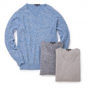 SCAGLIONE / スカリオーネ Vネックニット(シルクリネン) SCAGLIONE / スカリオーネ Vネックニット(シルクリネン)