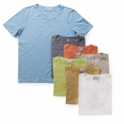 Settefili / セッテフィーリ ショートスリーブUネックTシャツ(コットンリネン) Settefili / セッテフィーリ ショートスリーブUネックTシャツ(コットンリネン)
