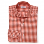 BARBA / バルバ ワイドカラーギンガムチェックシャツ(CULTO) BARBA / バルバ ワイドカラーギンガムチェックシャツ(CULTO)