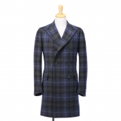 ISAIA / イザイア / 6Bチェスターコート(チェック)/ CORTINA ISAIA / イザイア / 6Bチェスターコート(チェック)/ CORTINA