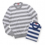 Altea / アルテア / ボーダークルーネックニット Altea / アルテア / ボーダークルーネックニット