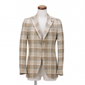 ISAIA / イザイア / 3Bジャケット(シルクチェック)/SAILOR ISAIA / イザイア / 3Bジャケット(シルクチェック)/SAILOR