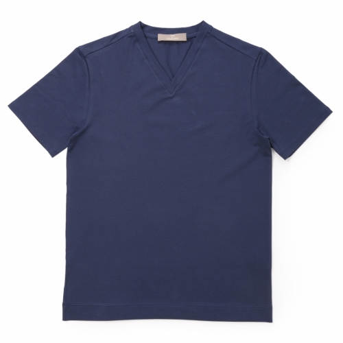 Cruciani / クルチアーニ / VネックTシャツ(ストレッチコットン)/ 90146 Cruciani / クルチアーニ / VネックTシャツ(ストレッチコットン)/ 90146