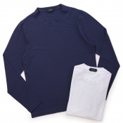 ZANONE / ザノーネ / ロングスリーブクルーネックTシャツ(アイスコットン) ZANONE / ザノーネ / ロングスリーブクルーネックTシャツ(アイスコットン)
