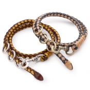 TIBERIO FERRETTI / ティベリオ・フェレッティ / レザーメッシュ×フックバックルベルト(コンビ)/ 9847 TIBERIO FERRETTI / ティベリオ・フェレッティ / レザーメッシュ×フックバックルベルト(コンビ)/ 9847