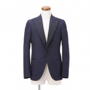 LARDINI / ラルディーニ / 1Bタキシードジャケット(織り柄) LARDINI / ラルディーニ / 1Bタキシードジャケット(織り柄)