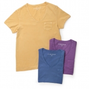 CIRCOLO / チルコロ / ショートスリーブVネックTシャツ(ポケット付き)/ 010 CIRCOLO / チルコロ / ショートスリーブVネックTシャツ(ポケット付き)/ 010