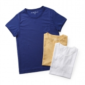 CIRCOLO / チルコロ / ショートスリーブクルーネックTシャツ(ポケット付き) CIRCOLO / チルコロ / ショートスリーブクルーネックTシャツ(ポケット付き)