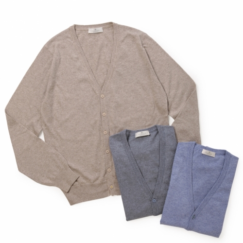 PANICALE / パニカーレ / ニットカーディガン(コットン/カシミア) PANICALE / パニカーレ / ニットカーディガン(コットン/カシミア)