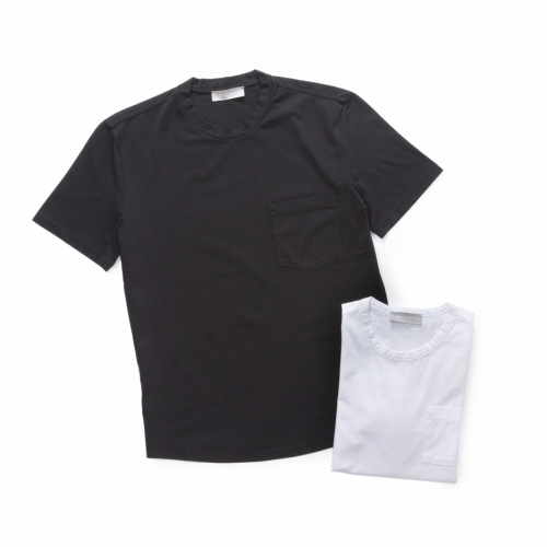 GIRELLI BRUNI / ジレッリ・ブルーニ / クルーネックTシャツ(ポケット付き)