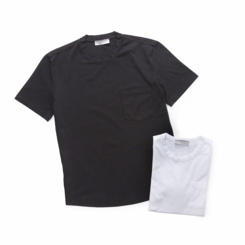 GIRELLI BRUNI / ジレッリ・ブルーニ / クルーネックTシャツ(ポケット付き) GIRELLI BRUNI / ジレッリ・ブルーニ / クルーネックTシャツ(ポケット付き)