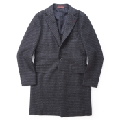 ISAIA / イザイア / 3Bハウンドトゥースチェスターコート(ダブルフェイス)/PORTFINO ISAIA / イザイア / 3Bハウンドトゥースチェスターコート(ダブルフェイス)/PORTFINO