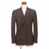 ISAIA / イザイア / 6Bチェックジャケット(ウールシルク)/ SAILOR ISAIA / イザイア / 6Bチェックジャケット(ウールシルク)/ SAILOR