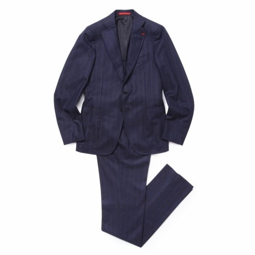 ISAIA / イザイア / 3B4PLYストライプスーツ(120'Sウール)/CORTINA ISAIA / イザイア / 3B4PLYストライプスーツ(120'Sウール)/CORTINA