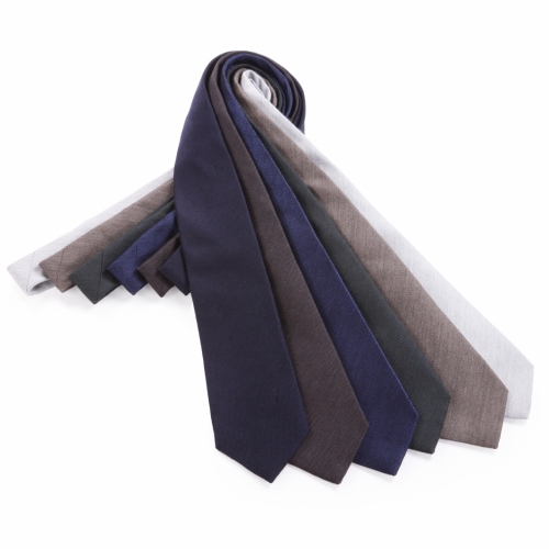 ISAIA / イザイア / ウールシルクツイルソリッドタイ/CVN84 ISAIA / イザイア / ウールシルクツイルソリッドタイ/CVN84