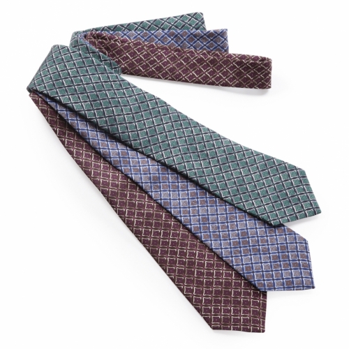 ISAIA / イザイア / ウォシュッドシルクプリントタイ(小紋柄)/CVN19 ISAIA / イザイア / ウォシュッドシルクプリントタイ(小紋柄)/CVN19