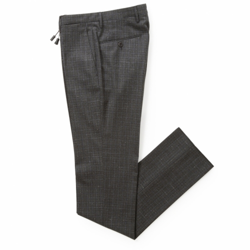 INCOTEX / インコテックス / ノープリーツパンツ(スラブチェック)/ SLIM FIT 1NT035 INCOTEX / インコテックス / ノープリーツパンツ(スラブチェック)/ SLIM FIT 1NT035