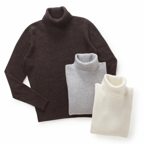SCAGLIONE / スカリオーネ / タートルネックニット(ウールカシミア) SCAGLIONE / スカリオーネ / タートルネックニット(ウールカシミア)