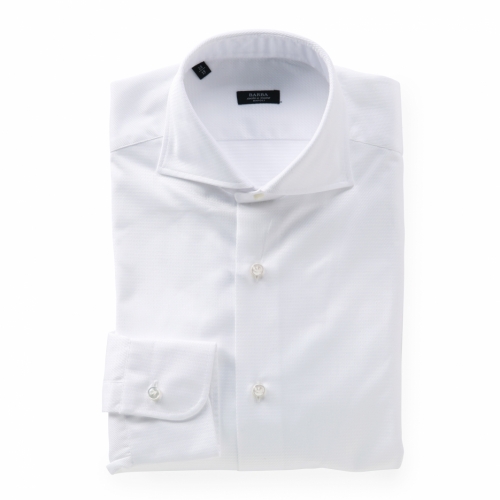 BARBA / バルバ / ワイドカラーシャツ・ドビークロス(ドレス)/ 209H BARBA / バルバ / ワイドカラーシャツ・ドビークロス(ドレス)/ 209H