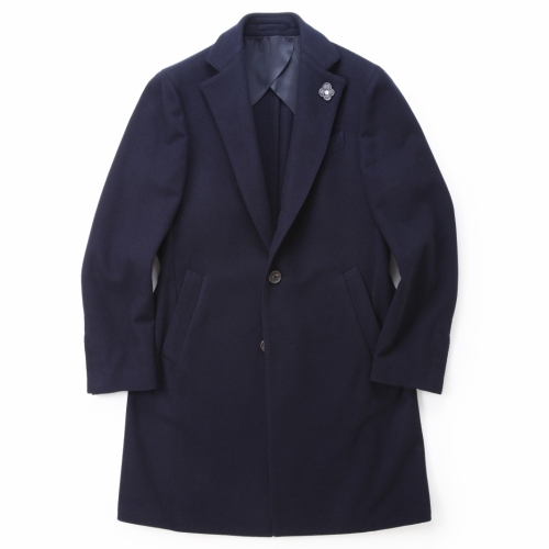 LARDINI / ラルディーニ / 3Bチェスターコート(ウール・ナイロン) LARDINI / ラルディーニ / 3Bチェスターコート(ウール・ナイロン)