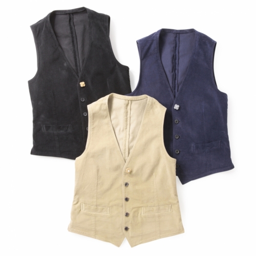 LARDINI / ラルディーニ / ジレ(ストレッチベルベット) LARDINI / ラルディーニ / ジレ(ストレッチベルベット)
