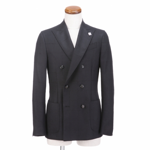 LARDINI / ラルディーニ / 6Bジャケット(フランネルストレッチブークレチェック)/ EASY LARDINI / ラルディーニ / 6Bジャケット(フランネルストレッチブークレチェック)/ EASY