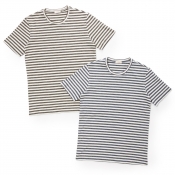 Altea / アルテア / ボーダーショートスリーブクルーネックTシャツ(1655052) Altea / アルテア / ボーダーショートスリーブクルーネックTシャツ(1655052)