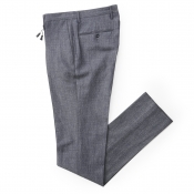 INCOTEX / インコテックス / ノープリーツパンツ(ドット/リネン混アイスウール)/BRIDGE FIT 1AT046-90128/805 INCOTEX / インコテックス / ノープリーツパンツ(ドット/リネン混アイスウール)/BRIDGE FIT 1AT046-90128/805