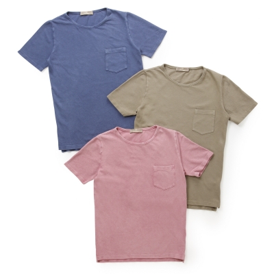 Cruciani / クルチアーニ / ショートスリーブ 鹿の子クルーネックTシャツ/CU7334 17VL Cruciani / クルチアーニ / ショートスリーブ 鹿の子クルーネックTシャツ/CU7334 17VL