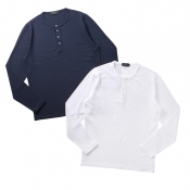 ZANONE / ザノーネ / ロングスリーブヘンリーネックTシャツ/ICE COTTON ZANONE / ザノーネ / ロングスリーブヘンリーネックTシャツ/ICE COTTON