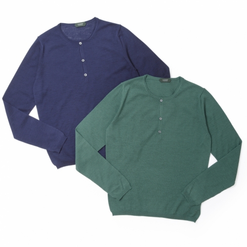 ZANONE / ザノーネ / ヘンリーネックニット/ICE WOOL ZANONE / ザノーネ / ヘンリーネックニット/ICE WOOL