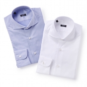 BARBA / バルバ / コットンツイルワイドカラーシャツ(NEW BRUNO)/DRESS/4812 BARBA / バルバ / コットンツイルワイドカラーシャツ(NEW BRUNO)/DRESS/4812