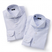 BARBA / バルバ / ストライプワイドカラーシャツ(NEW BRUNO)/DRESS/4814 BARBA / バルバ / ストライプワイドカラーシャツ(NEW BRUNO)/DRESS/4814