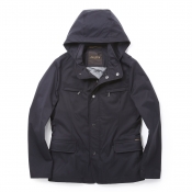 MOORER / ムーレー / フーデットスタンドカラーストレッチナイロンブルゾン(VISCONTE-BY) MOORER / ムーレー / フーデットスタンドカラーストレッチナイロンブルゾン(VISCONTE-BY)