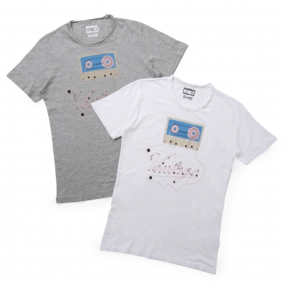 Vintage55 / ヴィンテージ55 / ショートスリーブクルーネックTシャツ(カセット)/UVI-6538011 Vintage55 / ヴィンテージ55 / ショートスリーブクルーネックTシャツ(カセット)/UVI-6538011