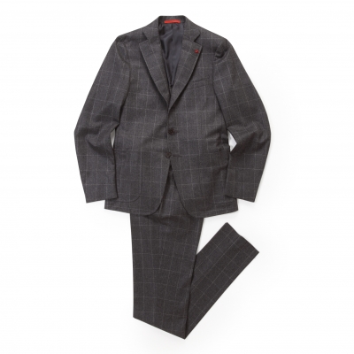 ISAIA / イザイア / 3Bスーツ ウィンドーペーン(120's WOOL)/CORTINA/4549E ISAIA / イザイア / 3Bスーツ ウィンドーペーン(120's WOOL)/CORTINA/4549E