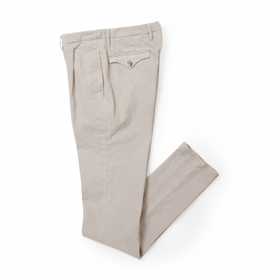 INCOTEX / インコテックス / 1プリーツパンツ(ストレッチワッフルコーデュロイ)/SLIM FIT/1AGW19-40246 INCOTEX / インコテックス / 1プリーツパンツ(ストレッチワッフルコーデュロイ)/SLIM FIT/1AGW19-40246
