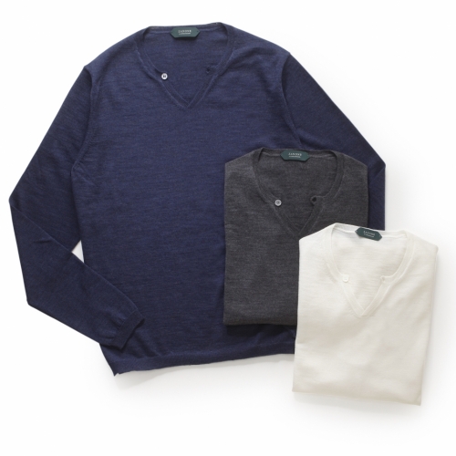 ZANONE / ザノーネ / ヘンリーネックニット/811894-ZY226-Z2232 ZANONE / ザノーネ / ヘンリーネックニット/811894-ZY226-Z2232