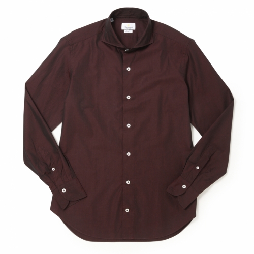GIANNETTO / ジャンネット / ホリゾンタルカラーシャツ(玉虫調平織り)/SLIM FIT/5G10730L84