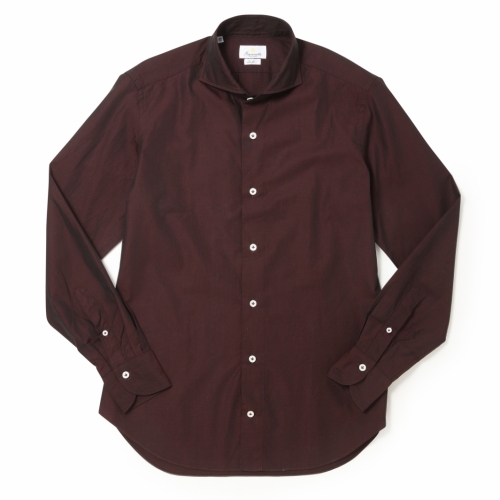 GIANNETTO / ジャンネット / ホリゾンタルカラーシャツ(玉虫調平織り)/SLIM FIT/5G10730L84 GIANNETTO / ジャンネット / ホリゾンタルカラーシャツ(玉虫調平織り)/SLIM FIT/5G10730L84