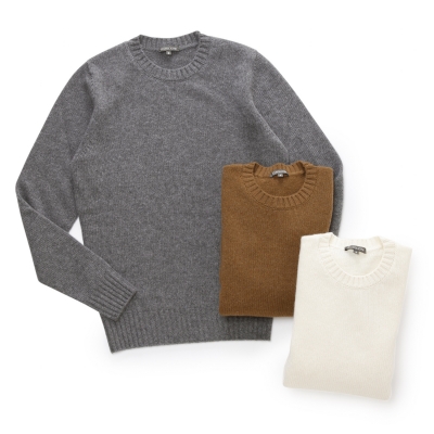 SCAGLIONE / スカリオーネ / クルーネックニット(ウール・カシミア) SCAGLIONE / スカリオーネ / クルーネックニット(ウール・カシミア)