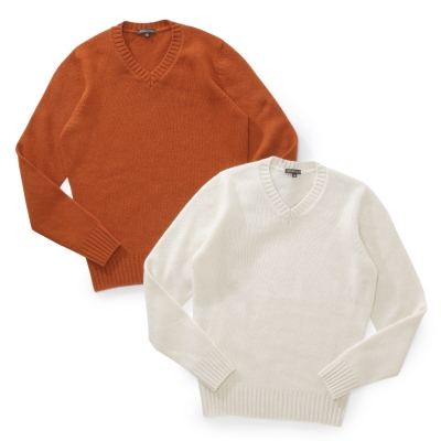 SCAGLIONE / スカリオーネ / Vネックニット(ウール・カシミア) SCAGLIONE / スカリオーネ / Vネックニット(ウール・カシミア)