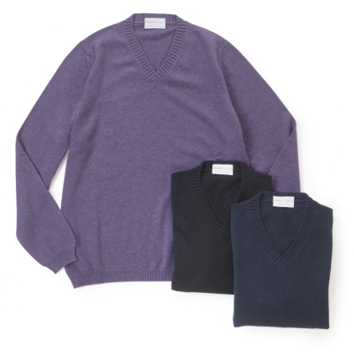 Settefili Cashmere / 【3 color】セッテフィーリカシミア / Vネックニット(カシミア) / CG236 Settefili Cashmere / 【3 color】セッテフィーリカシミア / Vネックニット(カシミア) / CG236