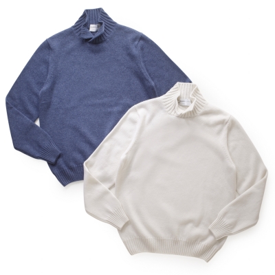 Settefili Cashmere / セッテフィーリカシミア / スキッパーニット(カシミア) Settefili Cashmere / セッテフィーリカシミア / スキッパーニット(カシミア)