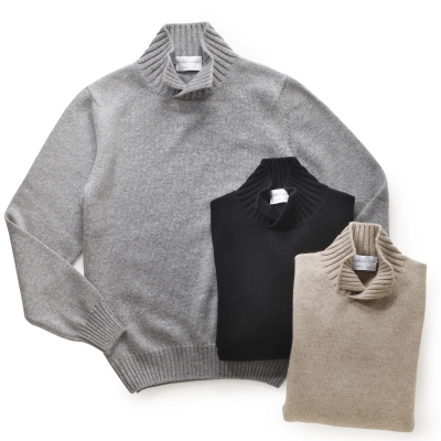 Settefili Cashmere / セッテフィーリカシミア / スキッパーニット(カシミア) Settefili Cashmere / セッテフィーリカシミア / スキッパーニット(カシミア)