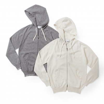 Settefili Cashmere / セッテフィーリカシミア / ジップアップニットパーカー(カシミア)/127/1R Settefili Cashmere / セッテフィーリカシミア / ジップアップニットパーカー(カシミア)/127/1R