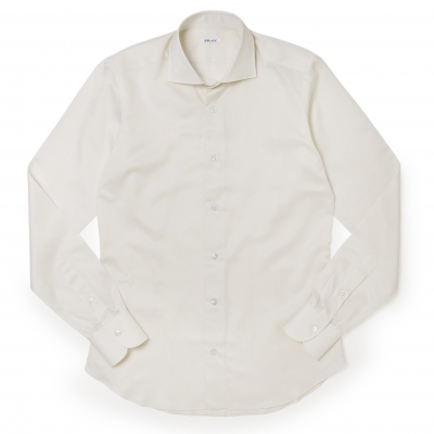 FRAY / フライ / ツイルセミワイドカラーシャツ(PARIGI)/1600