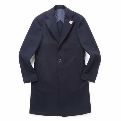 LARDINI / ラルディーニ / 3Bチェスターコート ツイル/JJ23143AQ C47603 LARDINI / ラルディーニ / 3Bチェスターコート ツイル/JJ23143AQ C47603